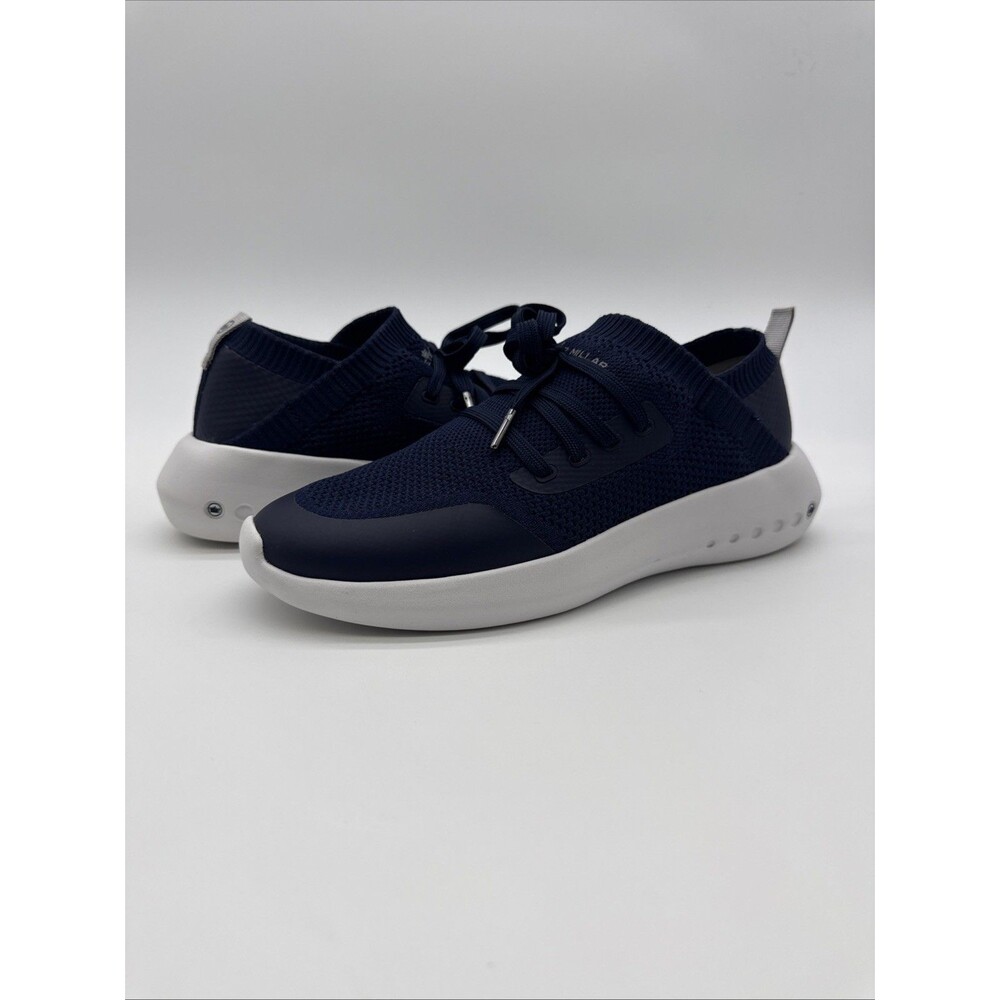 Peter Millar Hyperlight Glide Navy Knit Lightweight Shoes LA21EF01 Womens 8.5